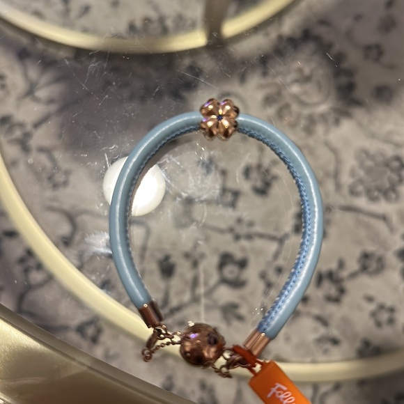 Folli Follie leather charm bracelet - Picture 3 of 6